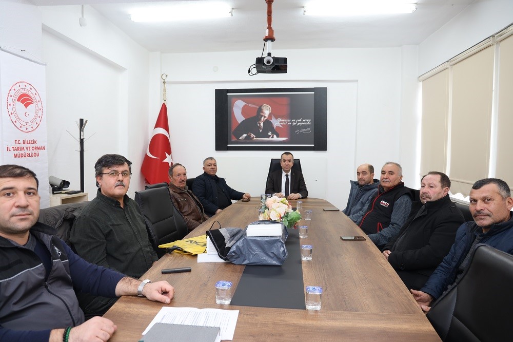 Bilecikte tarımsal çalışmalar değerlendirildi