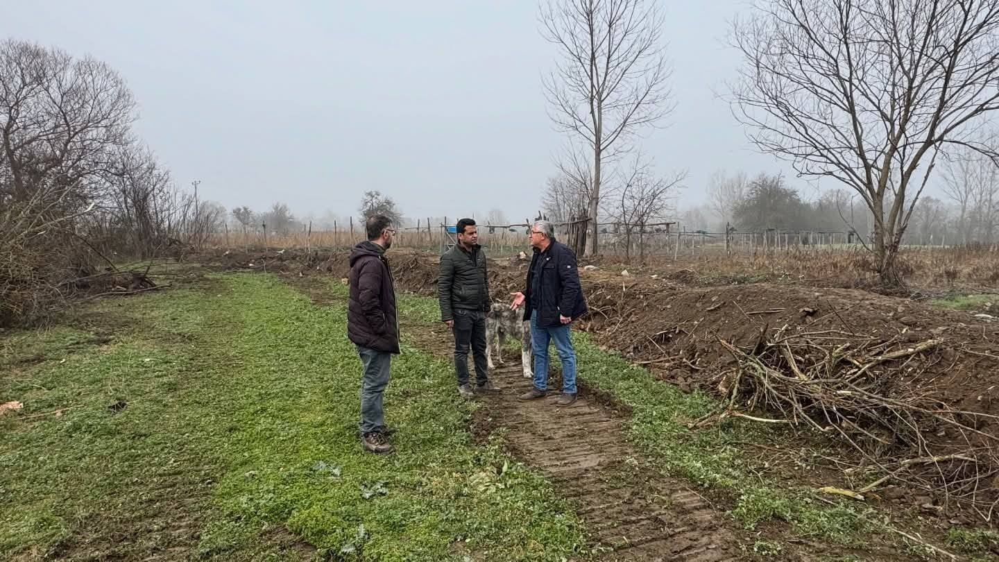 Bilecikte taşkın riskine karşı dere ıslahı