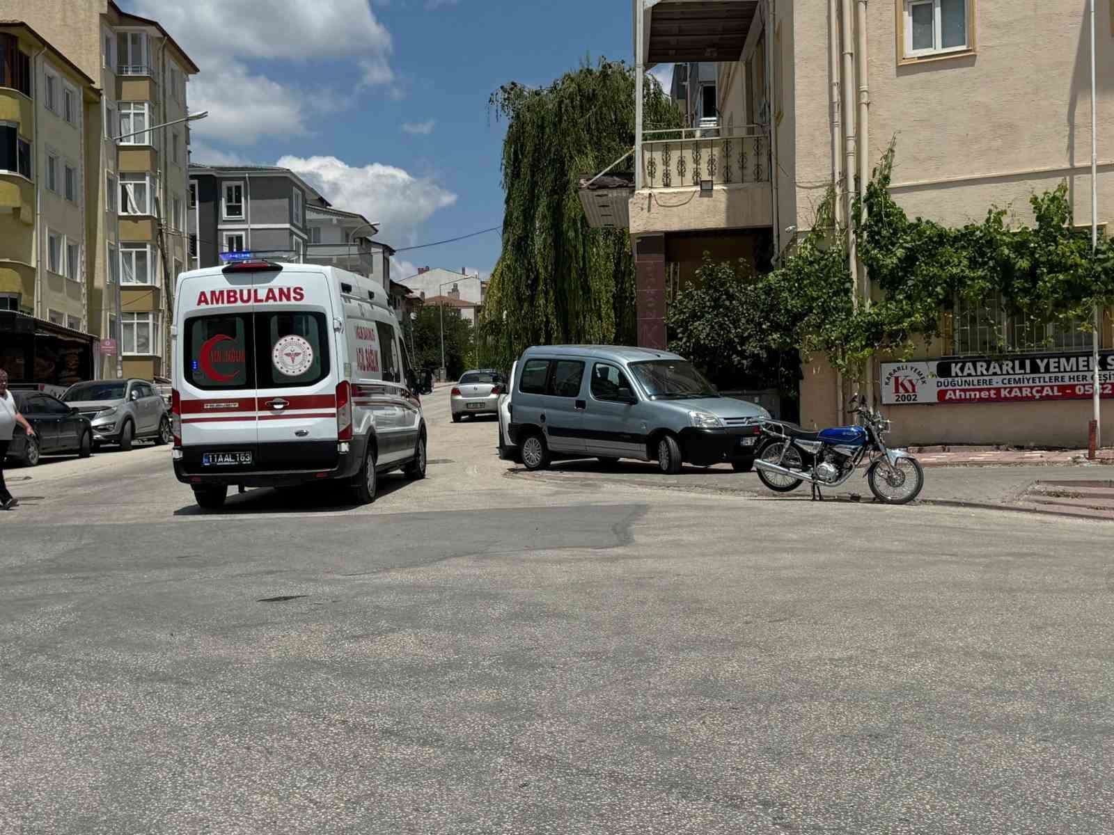 Bilecikte trafik kazası, 1 yaralı