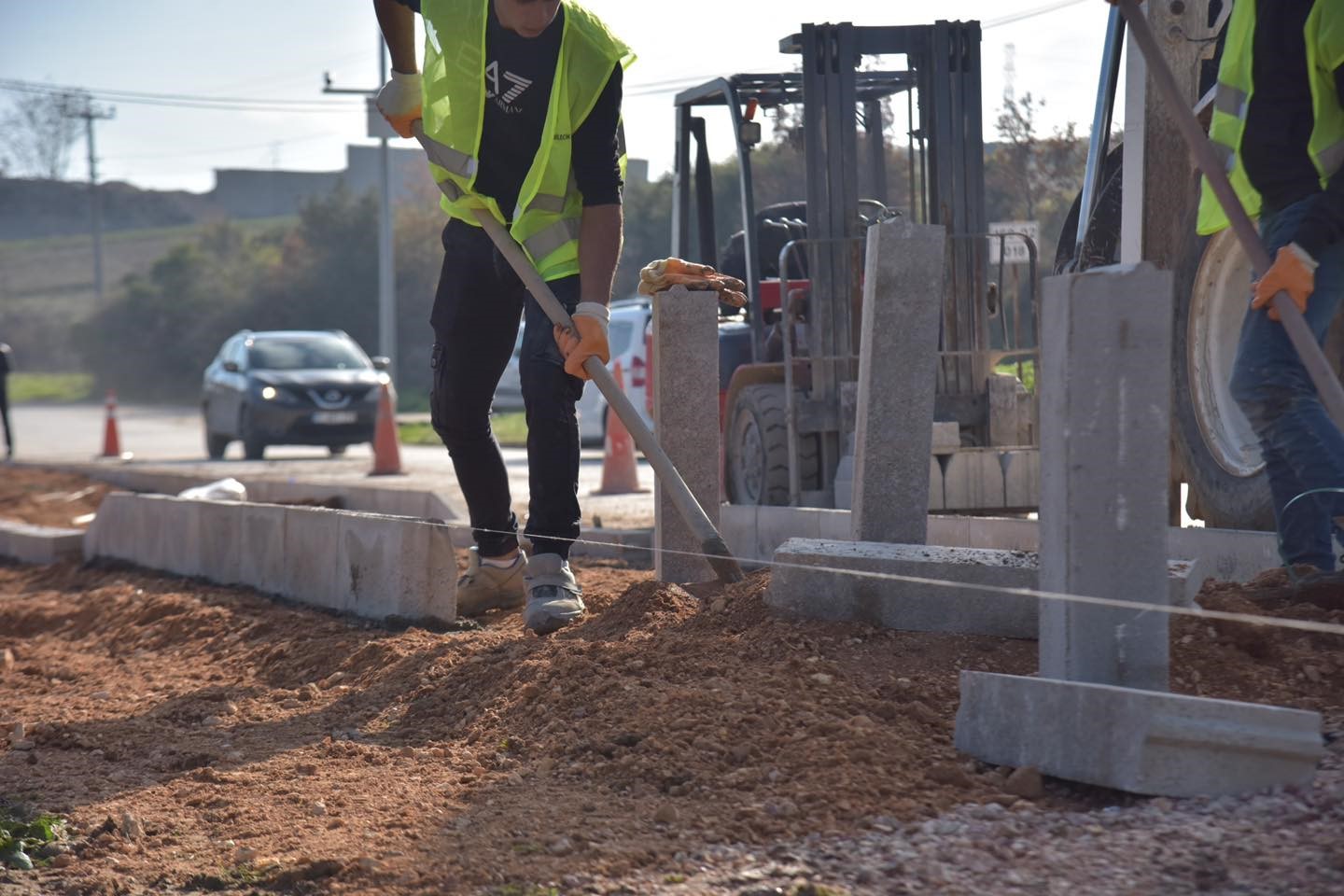 Bilecikte yıllardır beklenen kaldırım çalışması tamamlandı
