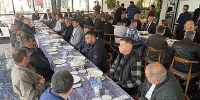 Bir araya gelen başkanlar muhtarların istek ve taleplerini dinledi