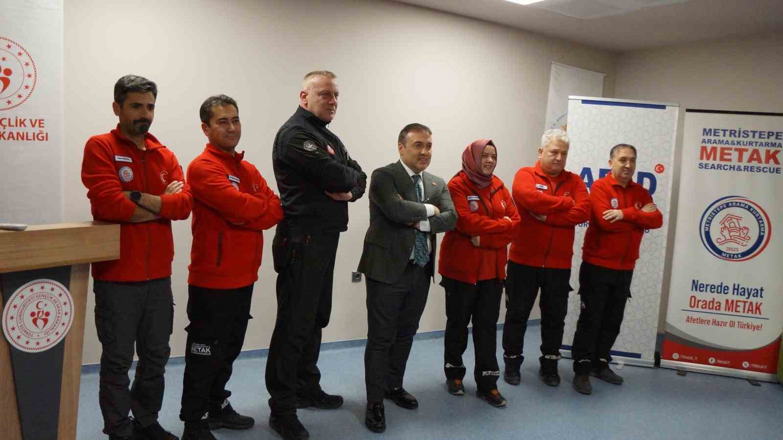 Bozüyük Metristepe Arama Kurtarma Derneği AFAD tarafından akredite edildi