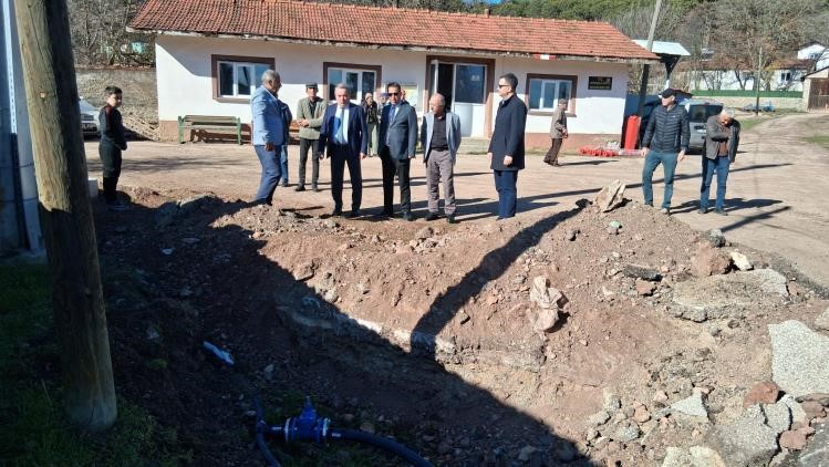 Bozüyükte içme suyu altyapı çalışmaları tamamlandı