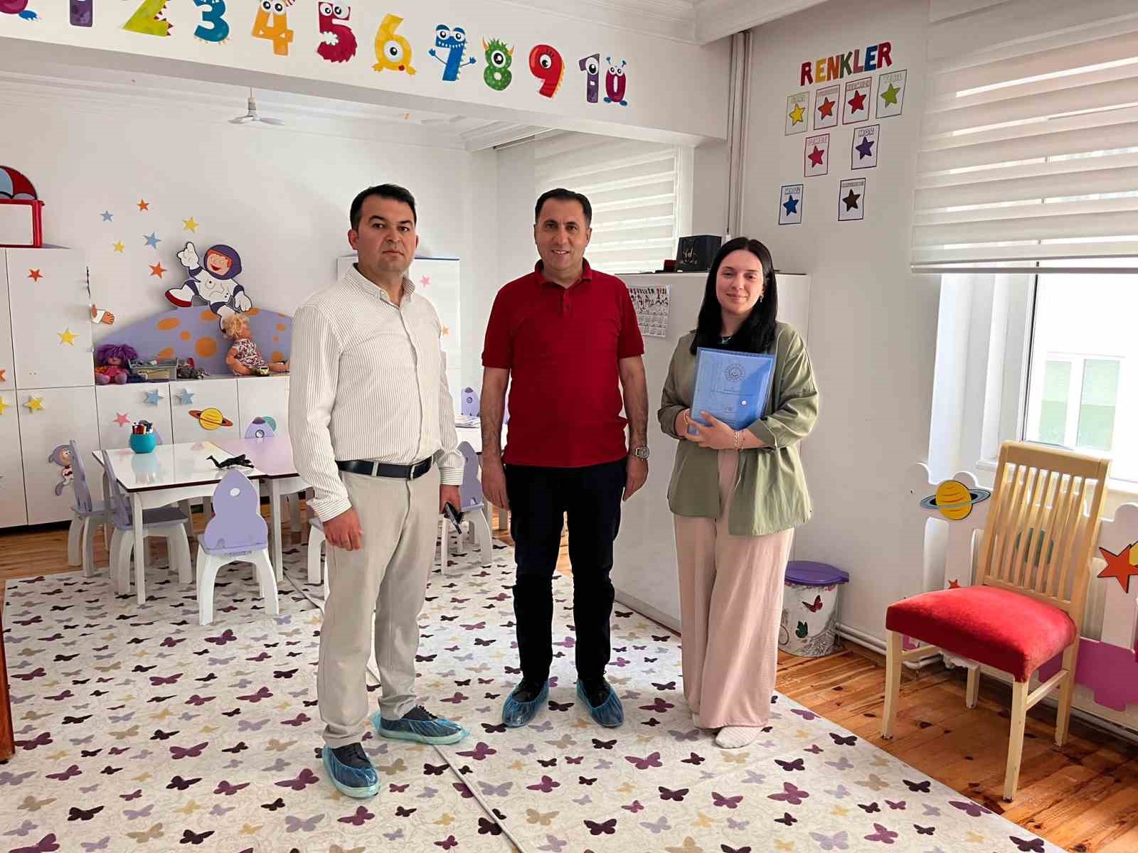 Bozüyükte kreş denetimi gerçekleştirildi