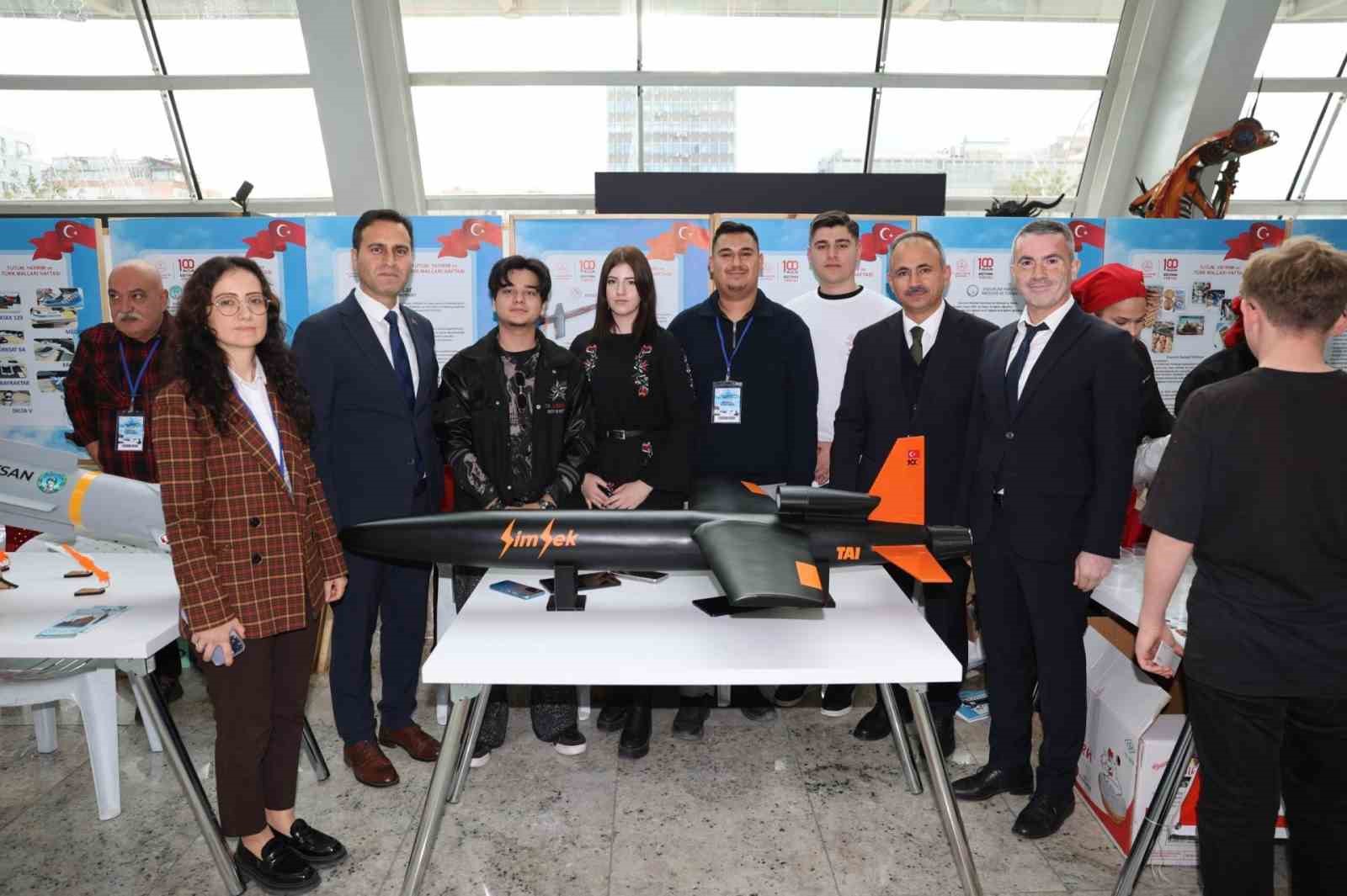 BŞEÜ nün geliştirdiği İHA projeleri sergide ilgi odağı oldu