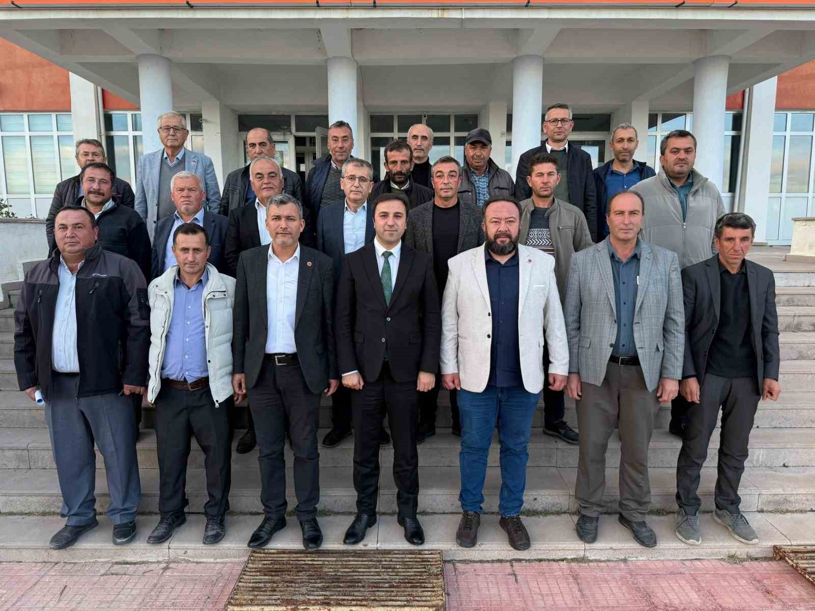 Çavdarhisar'da 2026 yılında köylere yapılacak yatırımlar ele alındı