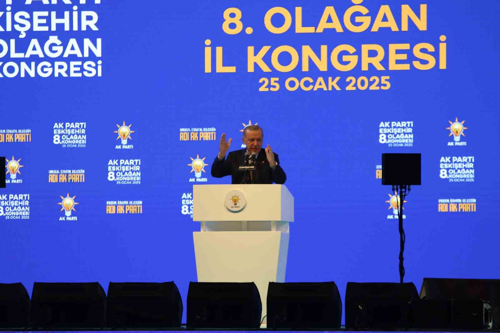 Cumhurbaşkanı Erdoğan: Eskişehir'i fetret devrinden kurtaracağız