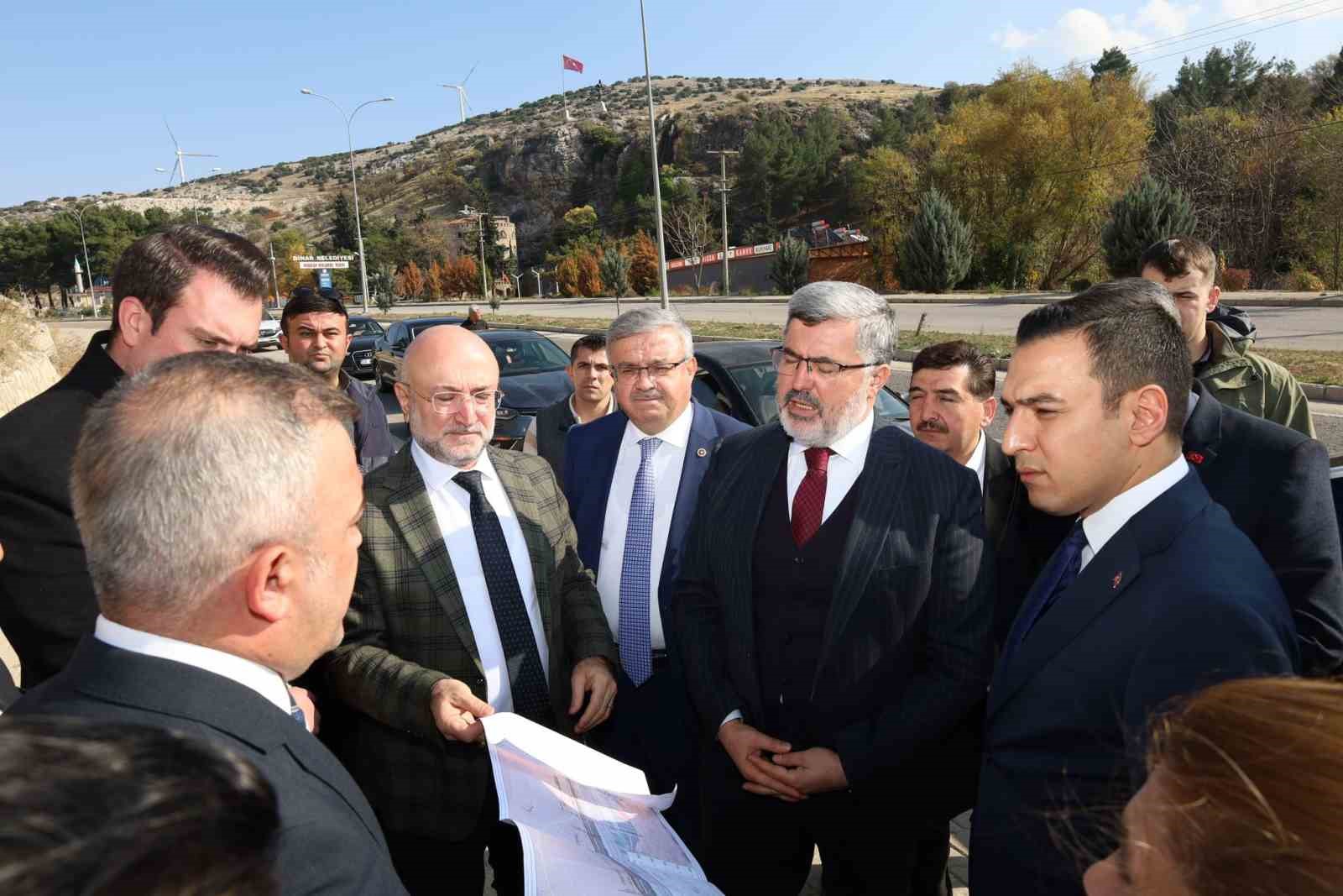 Dinar'da trafik güvenliği için önemli proje