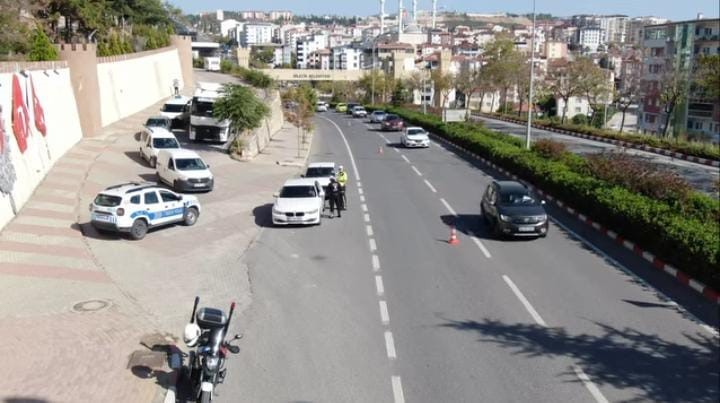 Drone denetiminde araç sürücülerine idari para cezası
