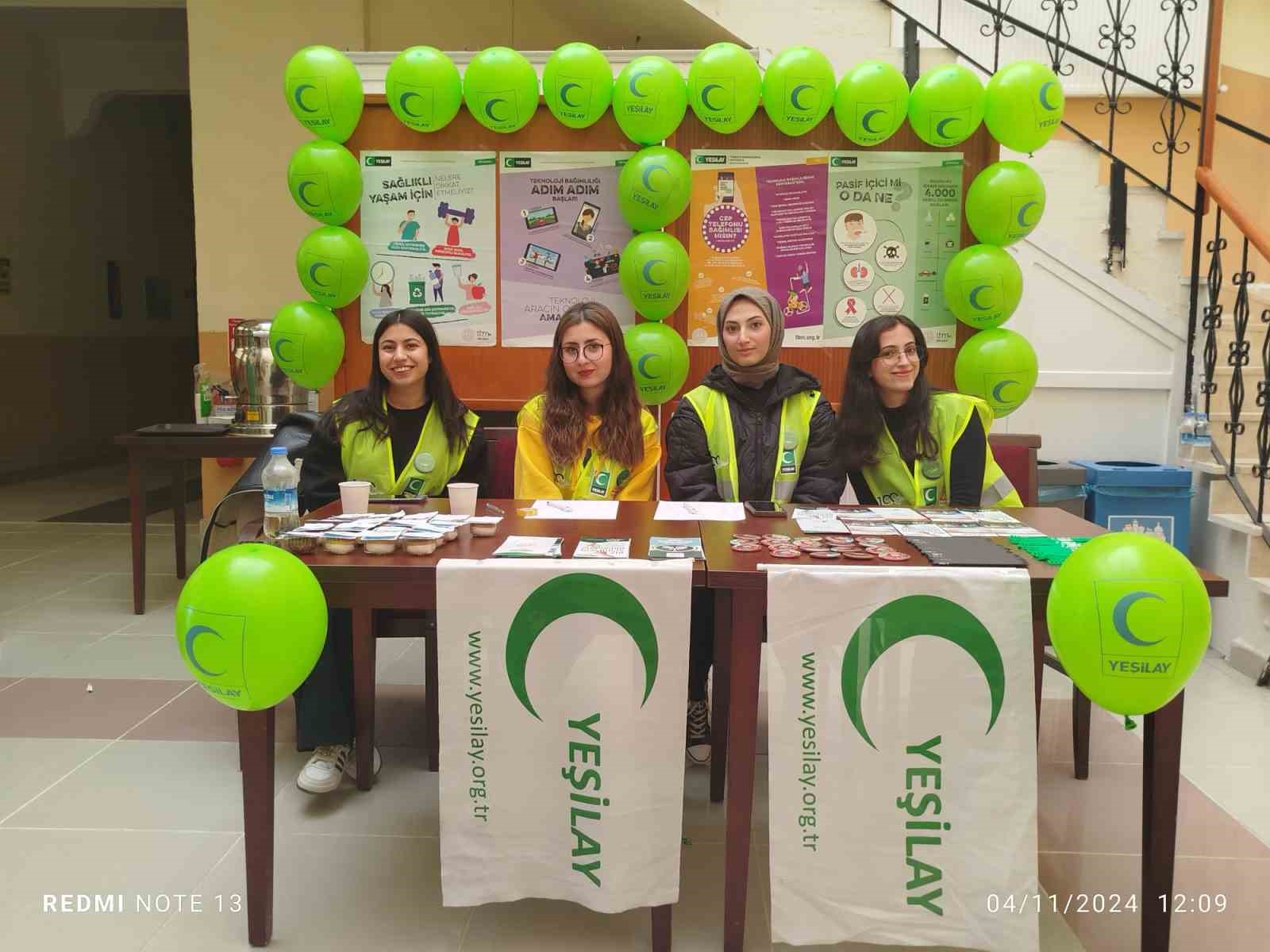 Emet MYO'da Yeşilay tanıtıldı