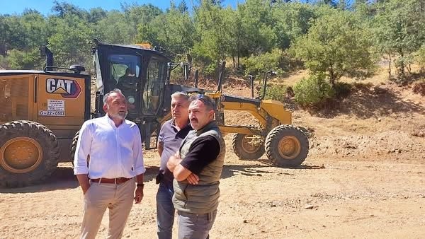 Emetin 2 köyünde enerji hatlarını yenileme çalışması