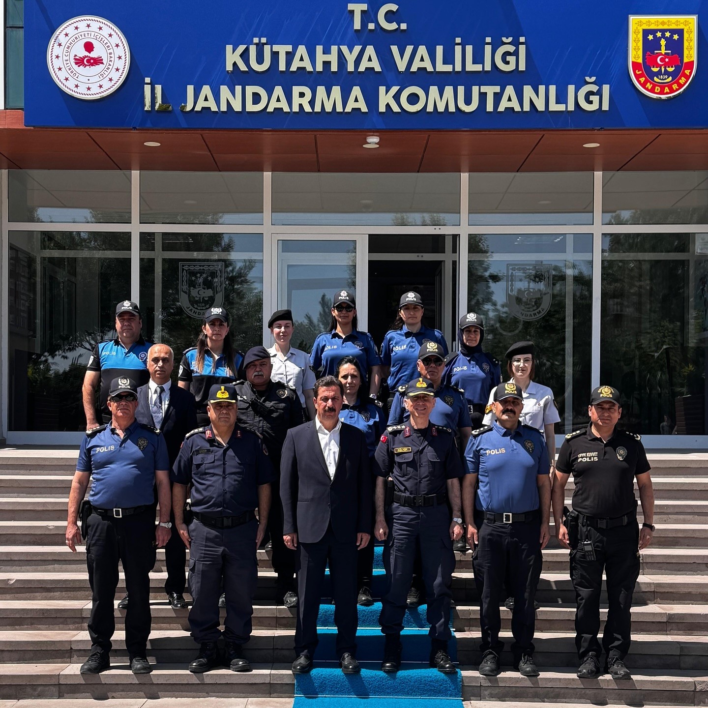 Emniyet Müdürü Osman Elbirden Jandarma Teşkilatına 186. yıl ziyareti