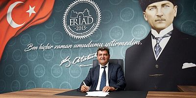 ERİAD Başkanı Şentuna'dan 29 Ekim mesajı