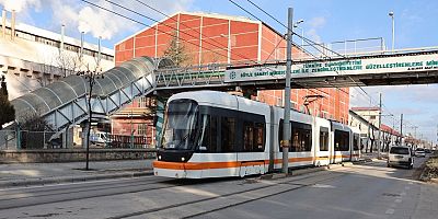 Eskişehir'de o hatta tramvay seferleri 6 Ocak'ta başlıyor