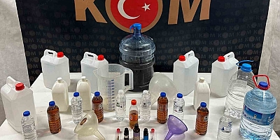Eskişehir'de yeni yıl öncesinde sahte alkol operasyonu