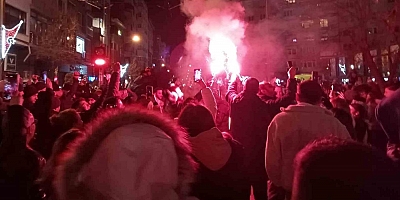 Eskişehir'de yılbaşı coşkuyla kutlandı