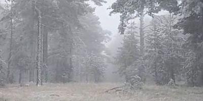 Eskişehir'e mevsimin ilk karı yağdı