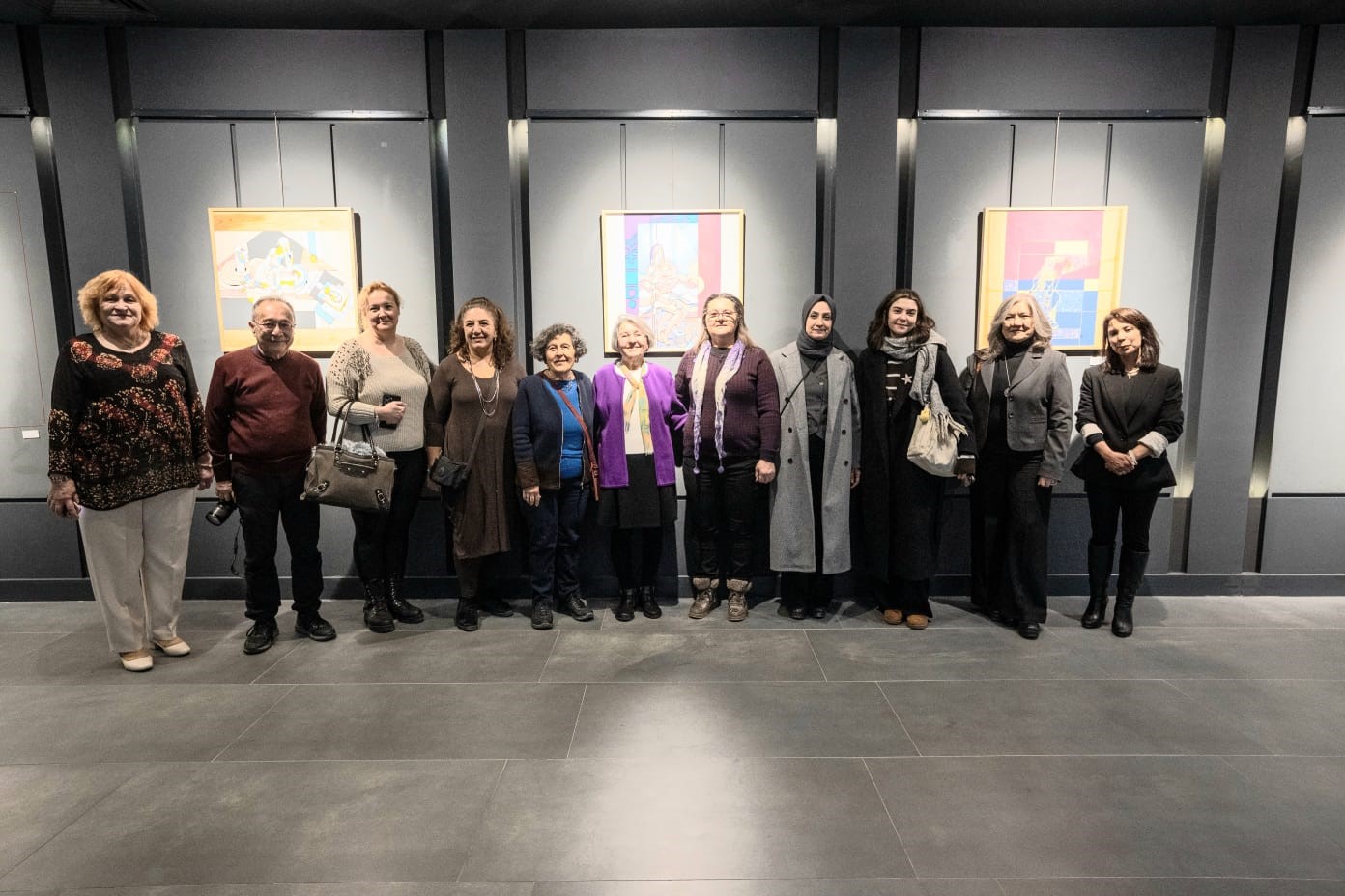 Eskişehirde ‘Kare Kök-K/Square Root-K Resim sergisi ilgi gördü