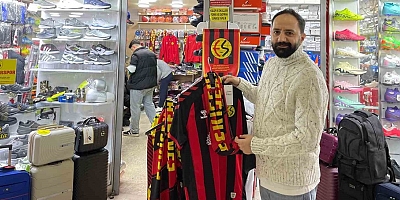 Eskişehirspor maçının heyecanı forma satışlarına yansıdı