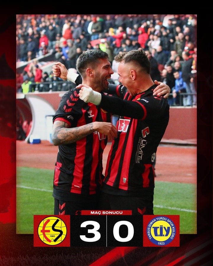 Eskişehirspor, Tarsus İdman Yurdunu 3-0 mağlup etti