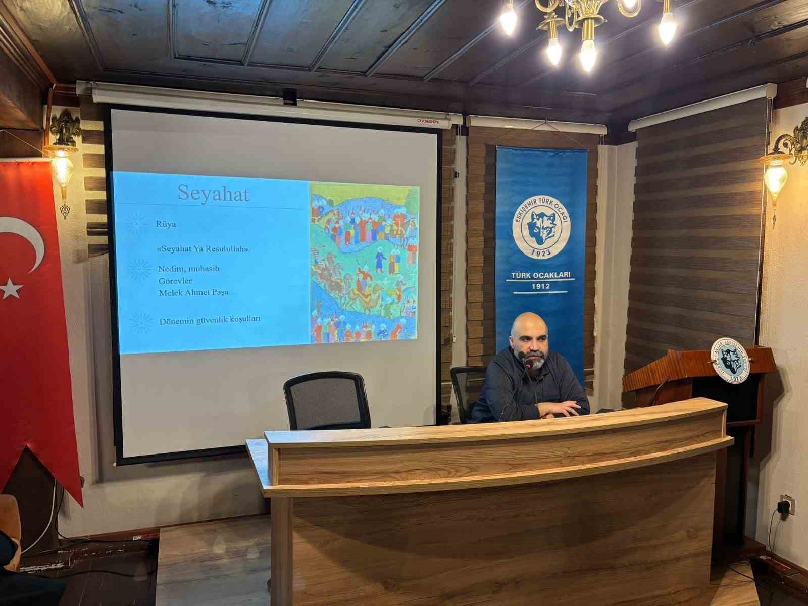 Evliya Çelebi İle Geçmişe Yolculuk konulu sohbet gerçekleştirildi