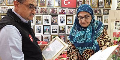 Fatih Dönmez'den şehit ailesine ziyaret