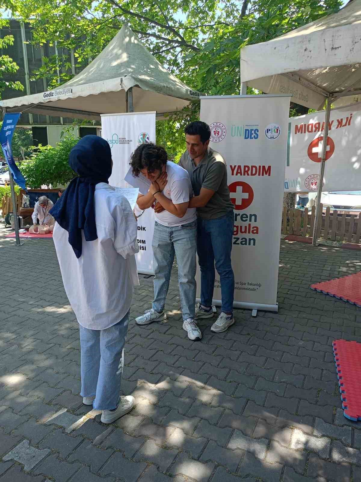 Gedizde UNİDES projeleri başarıyla tamamlandı