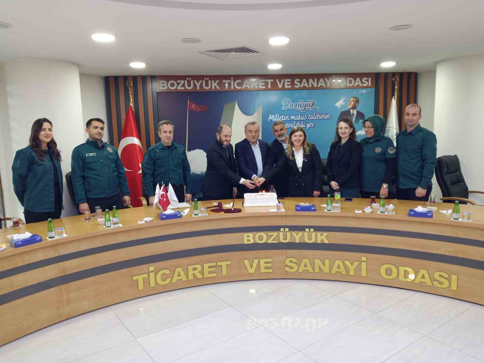 Gümrük Müdürlüğünün Bozüyükte kuruluşunun 1. yıl dönümü kutlandı