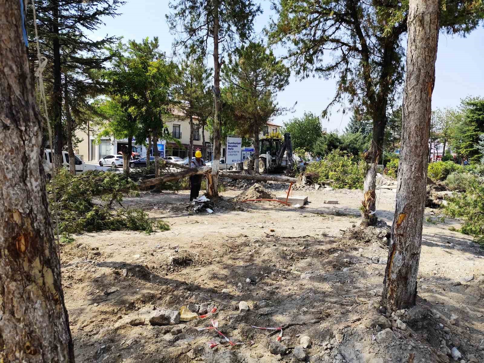 Gürhan Albayraktan CHPli belediyelere sert tepki: Güzelim ağaçlardan ne istediniz?