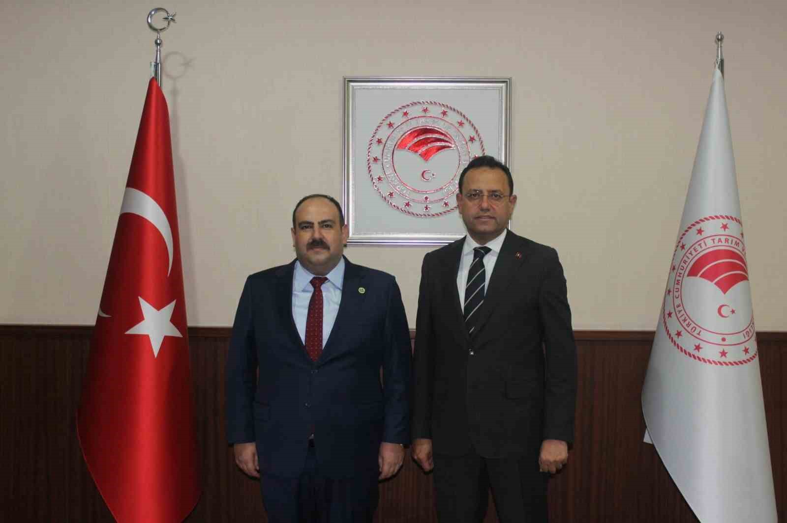 Hamamcı'nın Ankara ziyareti