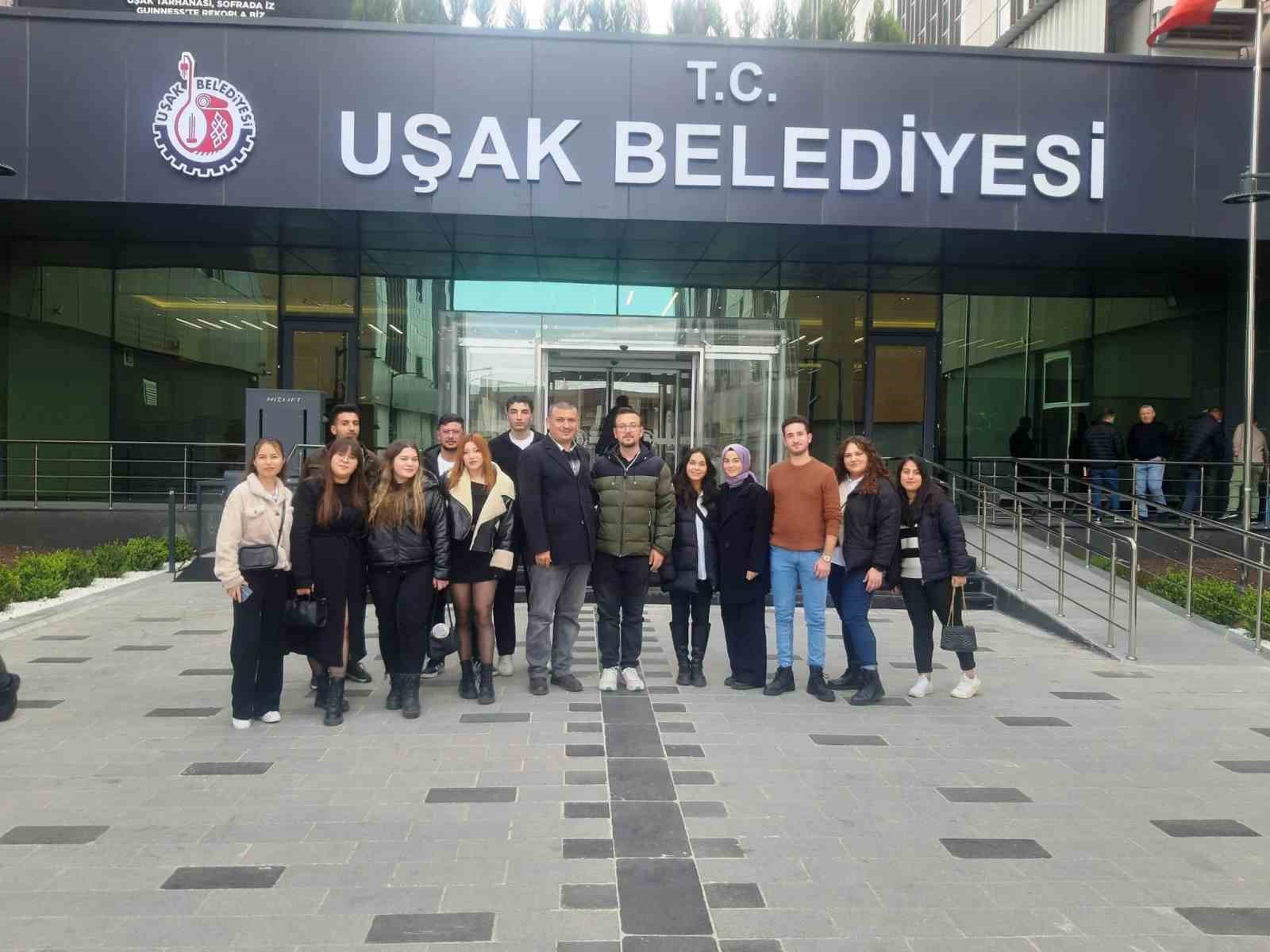 Hisarcık MYO'dan Uşak Belediyesi'ne teknik gezi