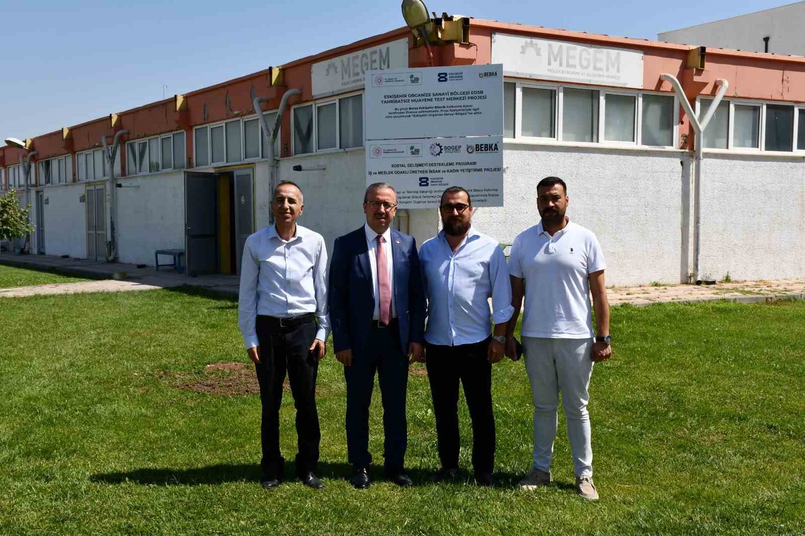 İl Milli Eğitim Müdürü Sinan Aydından MEGEMe ziyaret