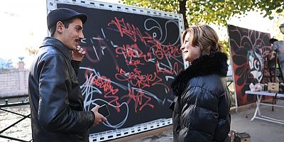 İlimizde “Cumhuriyet ve Sanat” temalı graffiti şenliği yaşandı