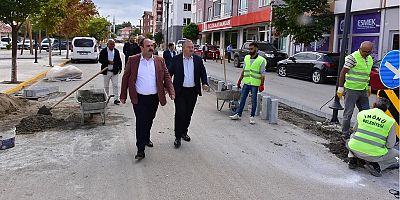 İnönü'nün sokakları bir başka güzel olacak