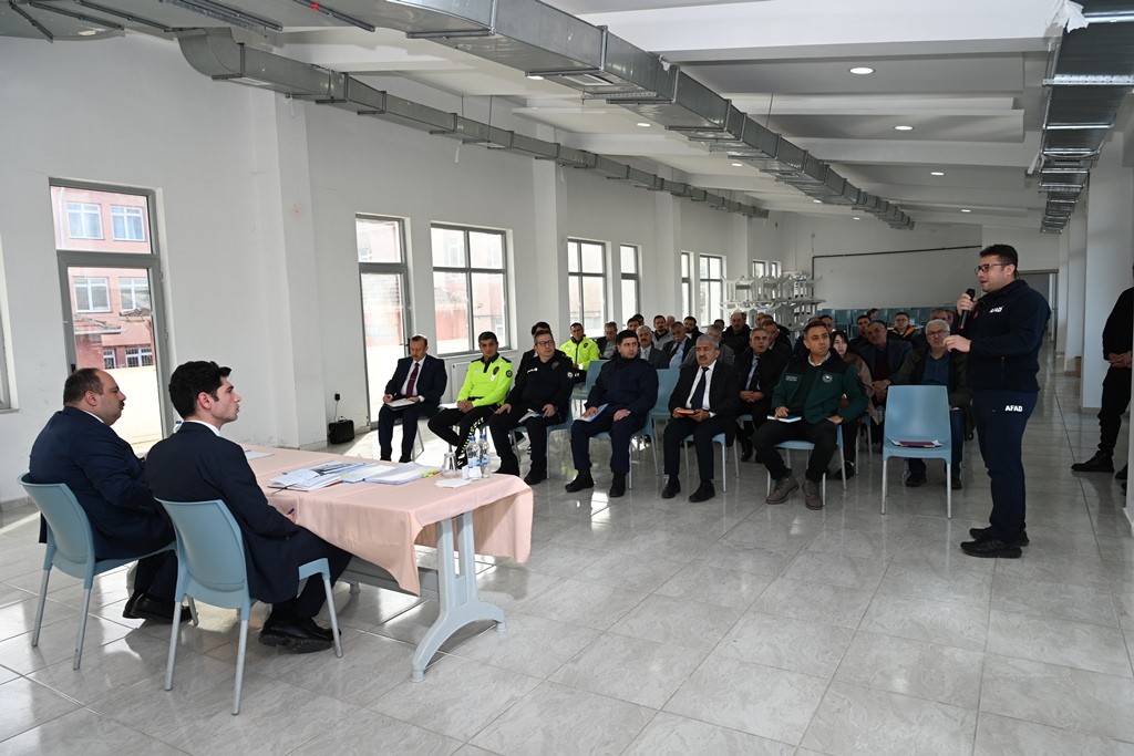 İnönü'de kış mevsimi öncesi tedbirler görüşüldü