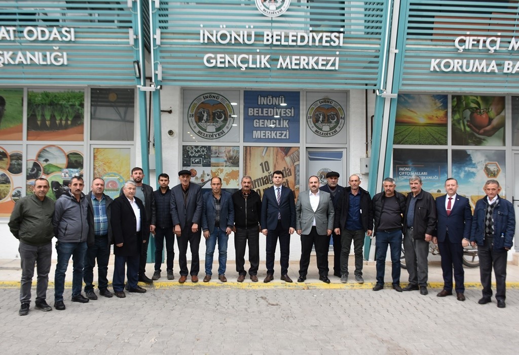 İnönü'de muhtarlar toplantısı yapıldı