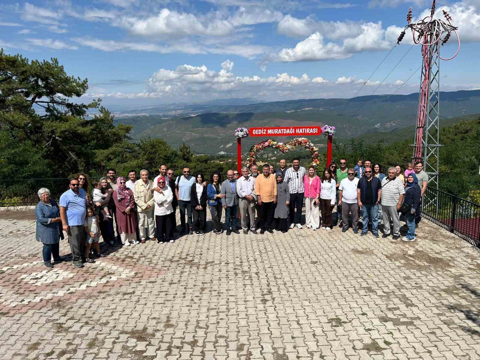 İnşaat Mühendisleri Odası Gediz'de meslektaşlarıyla buluştu