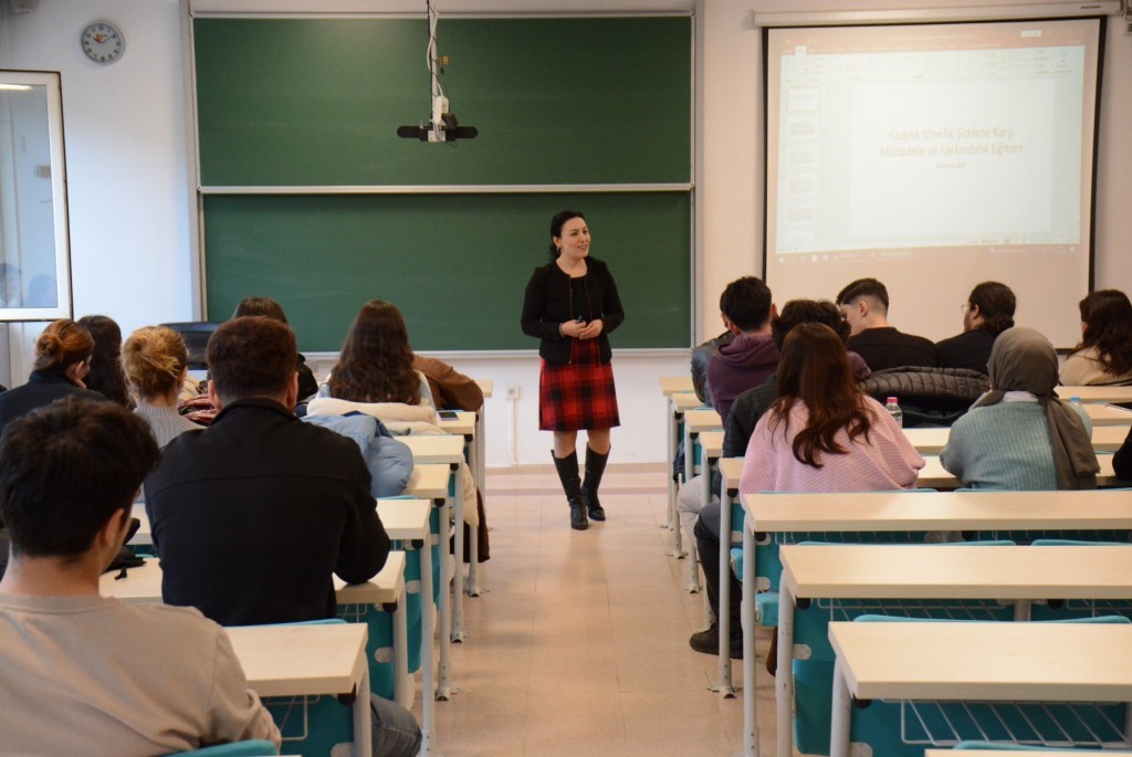 Kadına Yönelik Şiddete Karşı Mücadele ve Farkındalık Eğitimi düzenlendi