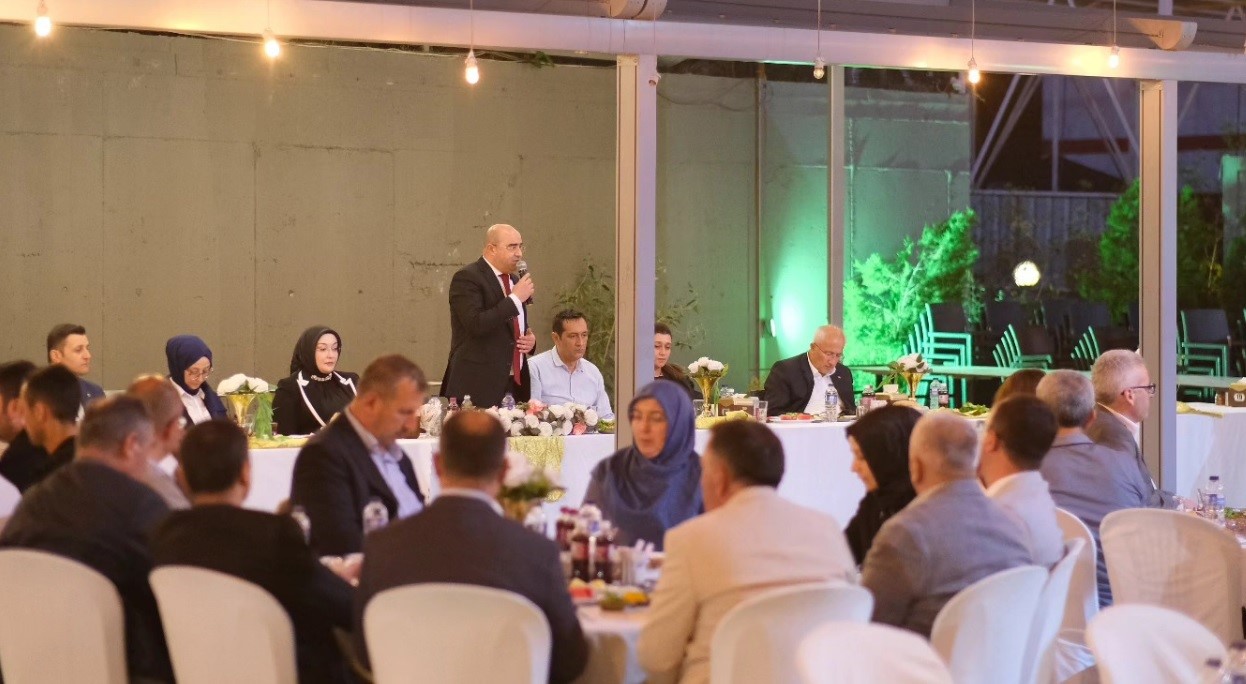 Kaymakam Hayrettin Baskına protokolden veda