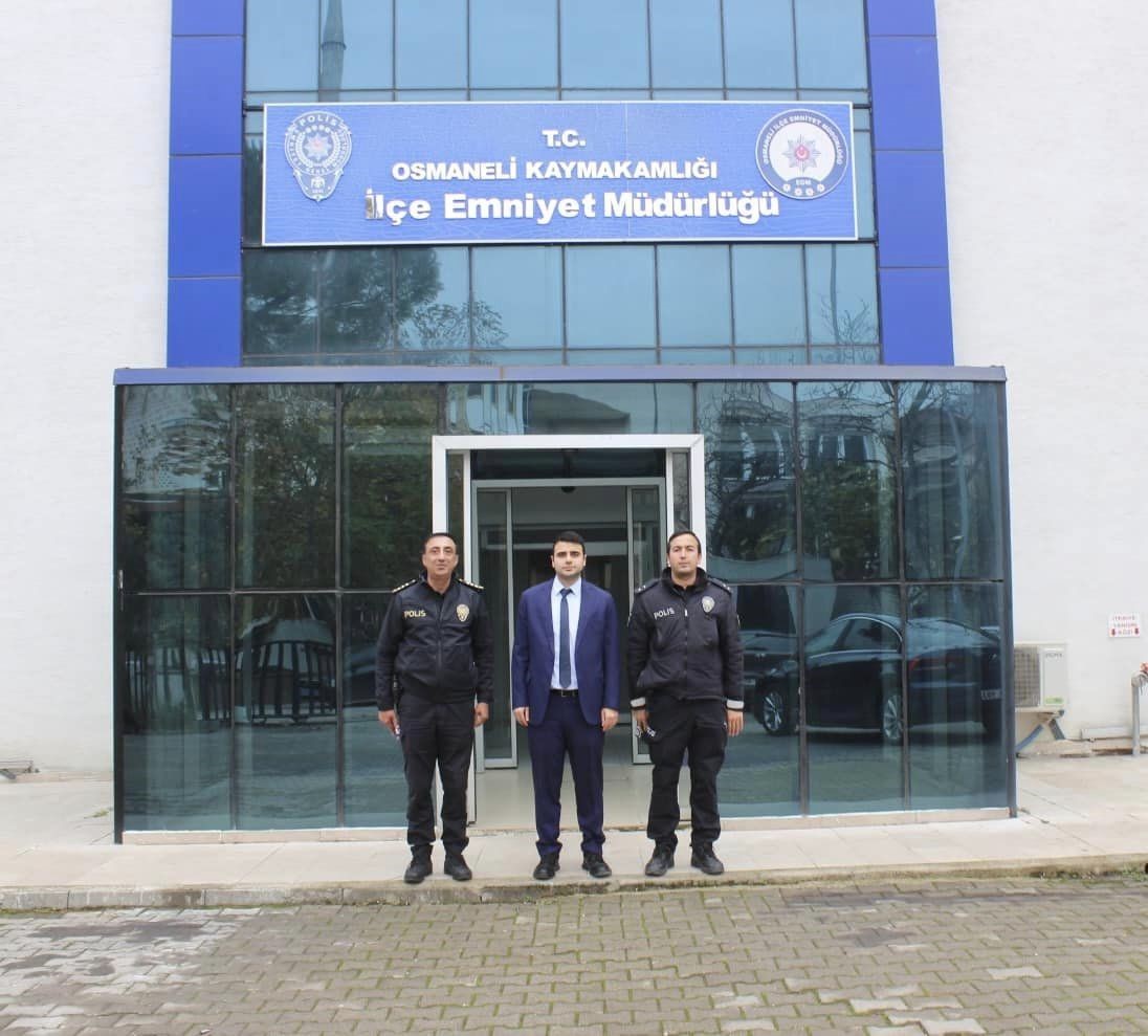 Kaymakam Kılıçtan iki emniyet birimine ziyaret
