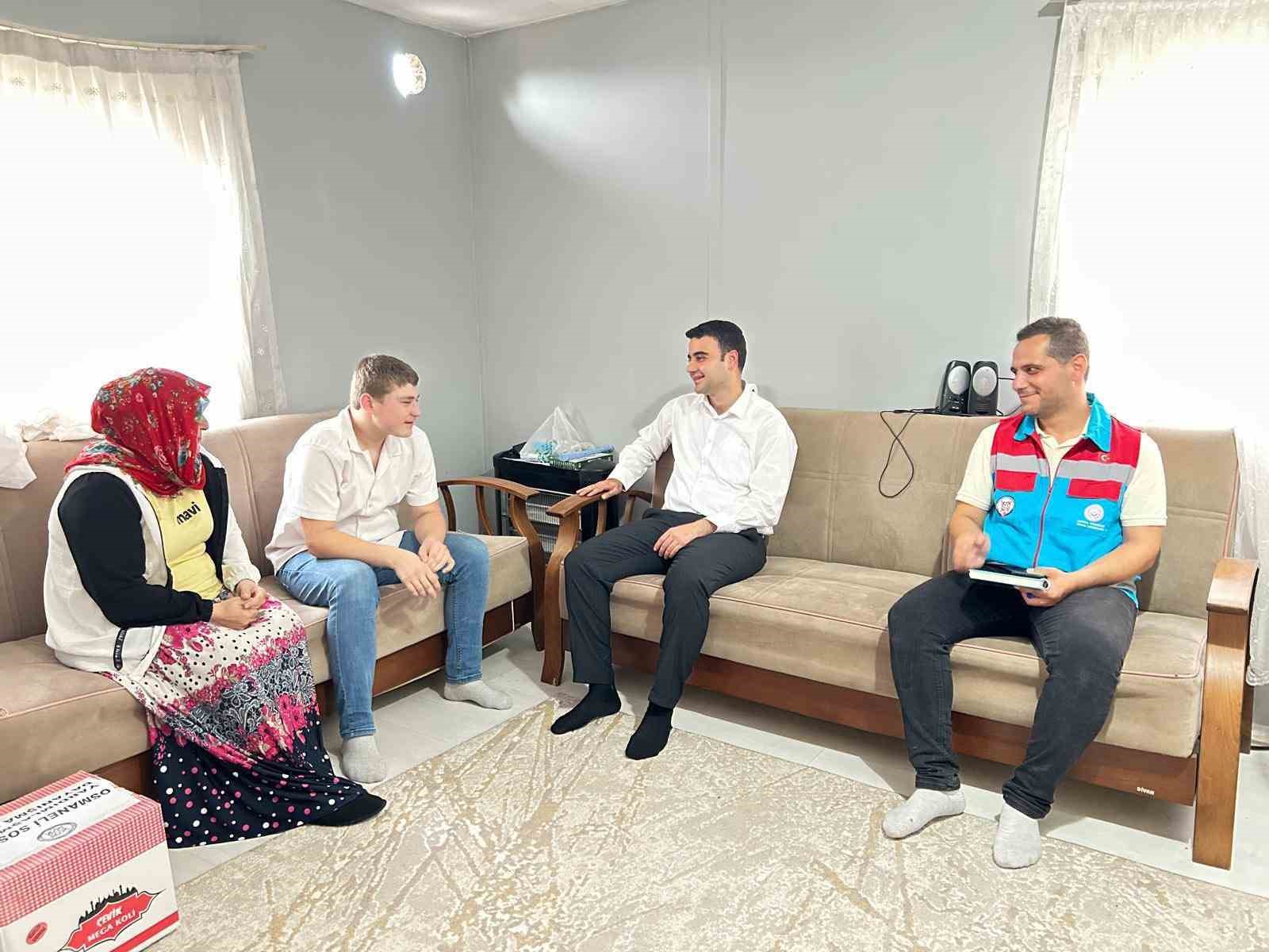 Kaymakam Kılıçtan özel ziyaret