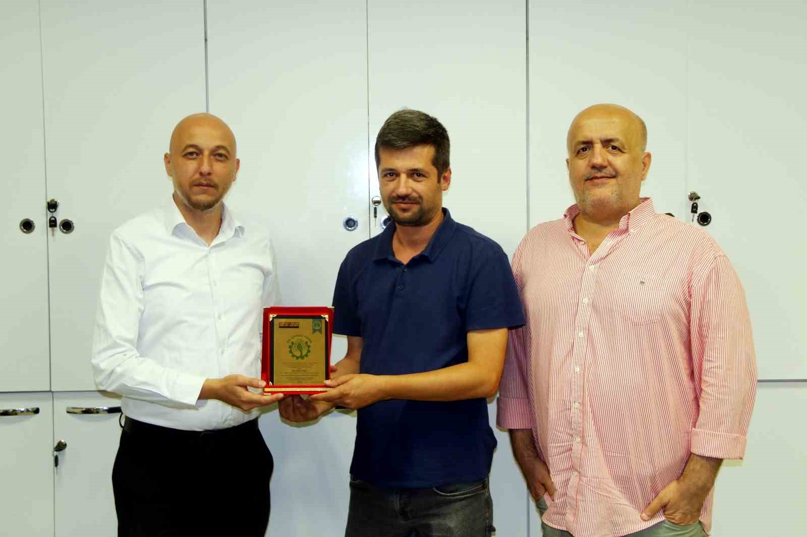 Kütahya OSBde çevreci firmalar ödüllendirildi