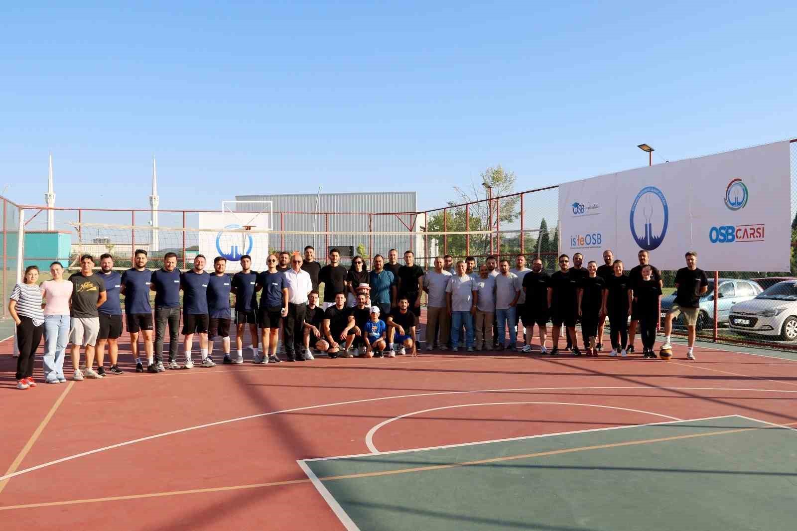 Kütahya OSBde Voleybol Turnuvası sona erdi