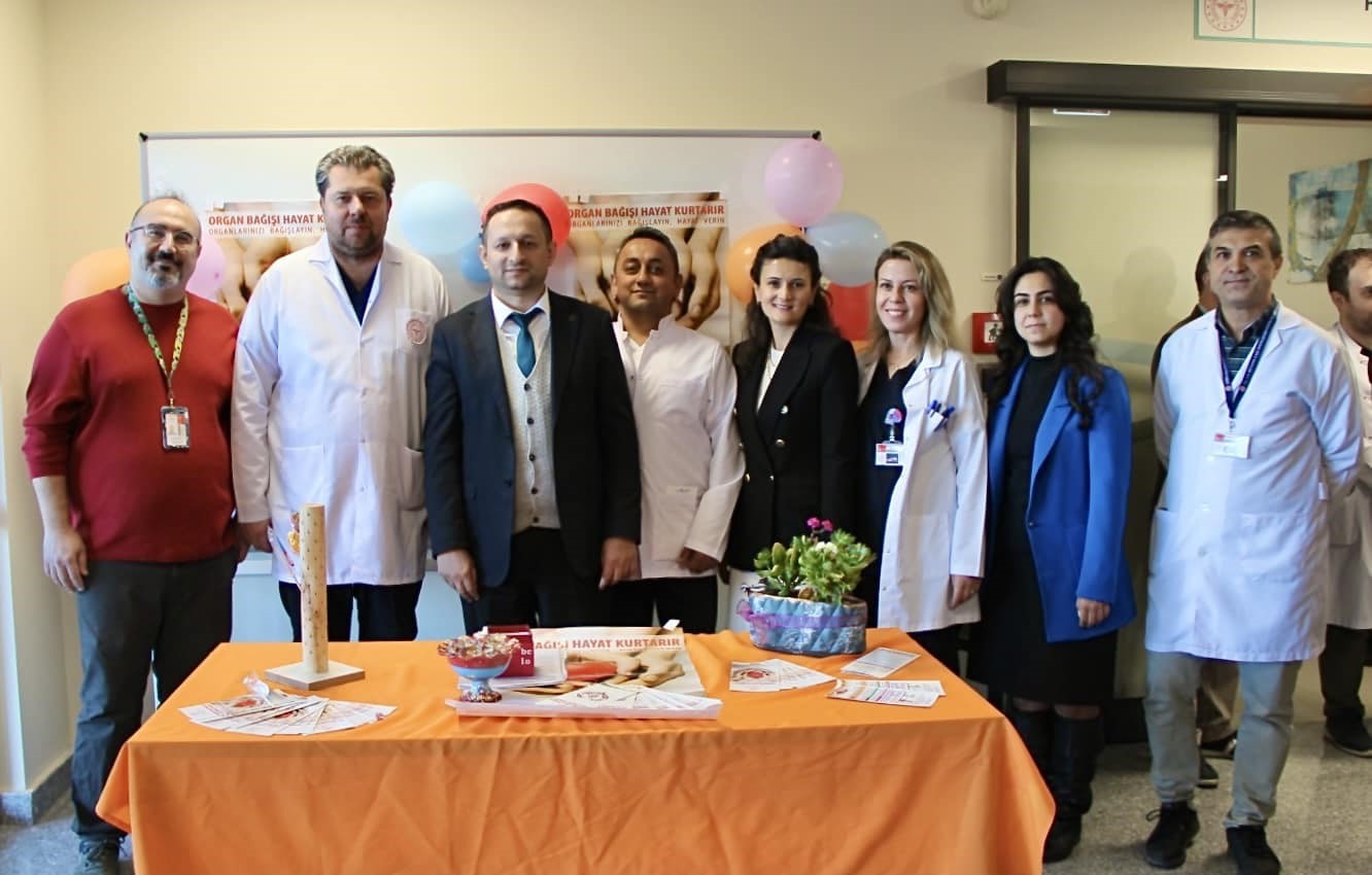 Kütahya Şehir Hastanesi'nde organ ve doku bağışı standı