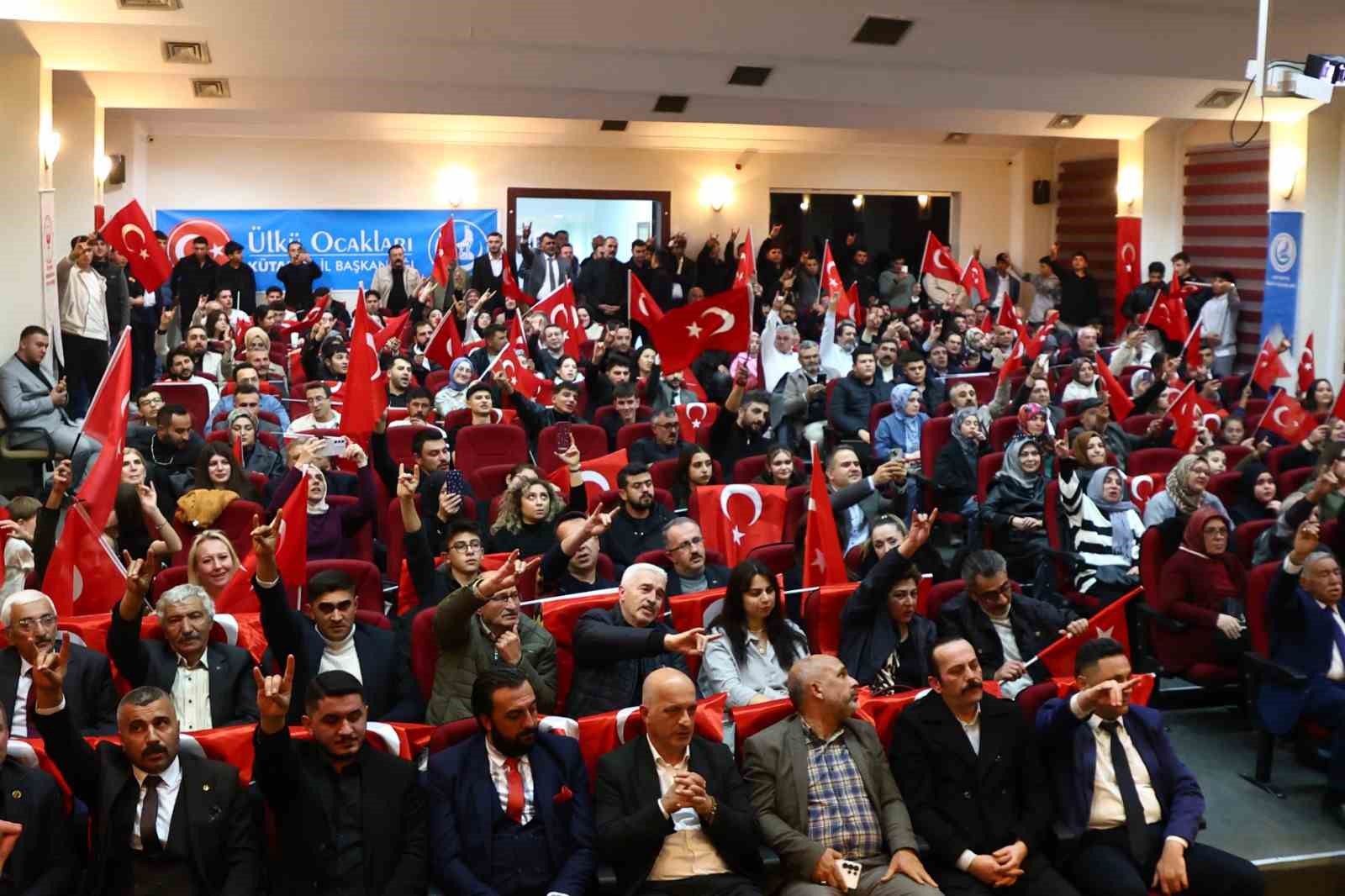 Kütahya Ülkü Ocaklarından konser ve konferans programı