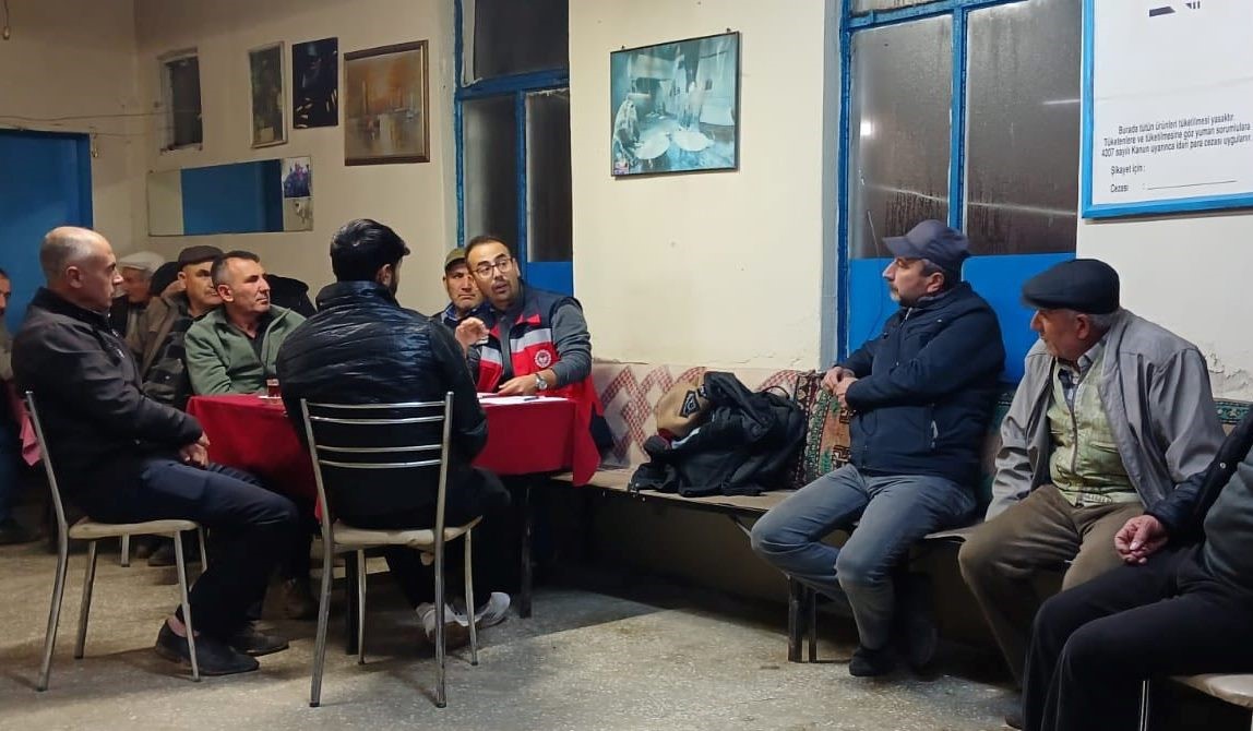 Kütahyada akşam çiftçi toplantıları başladı