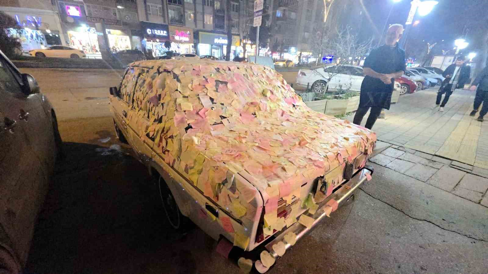 Kütahyada Dilek Arabası ilgi odağı oldu