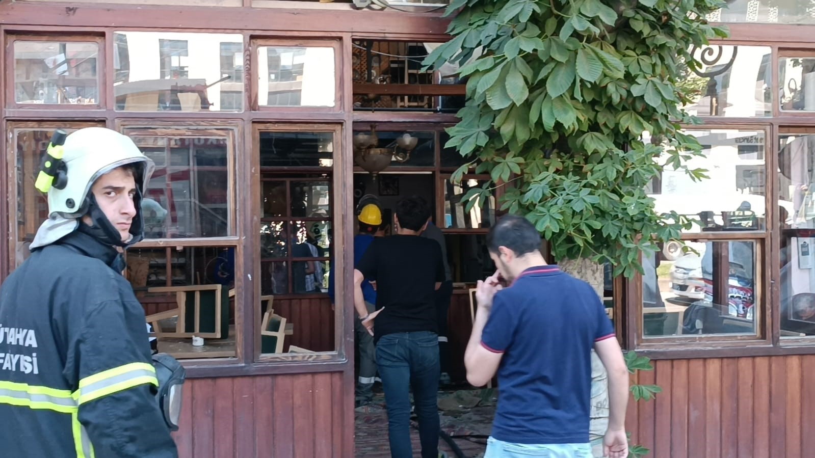 Kütahyada kafede tüp patlaması: 1 yaralı