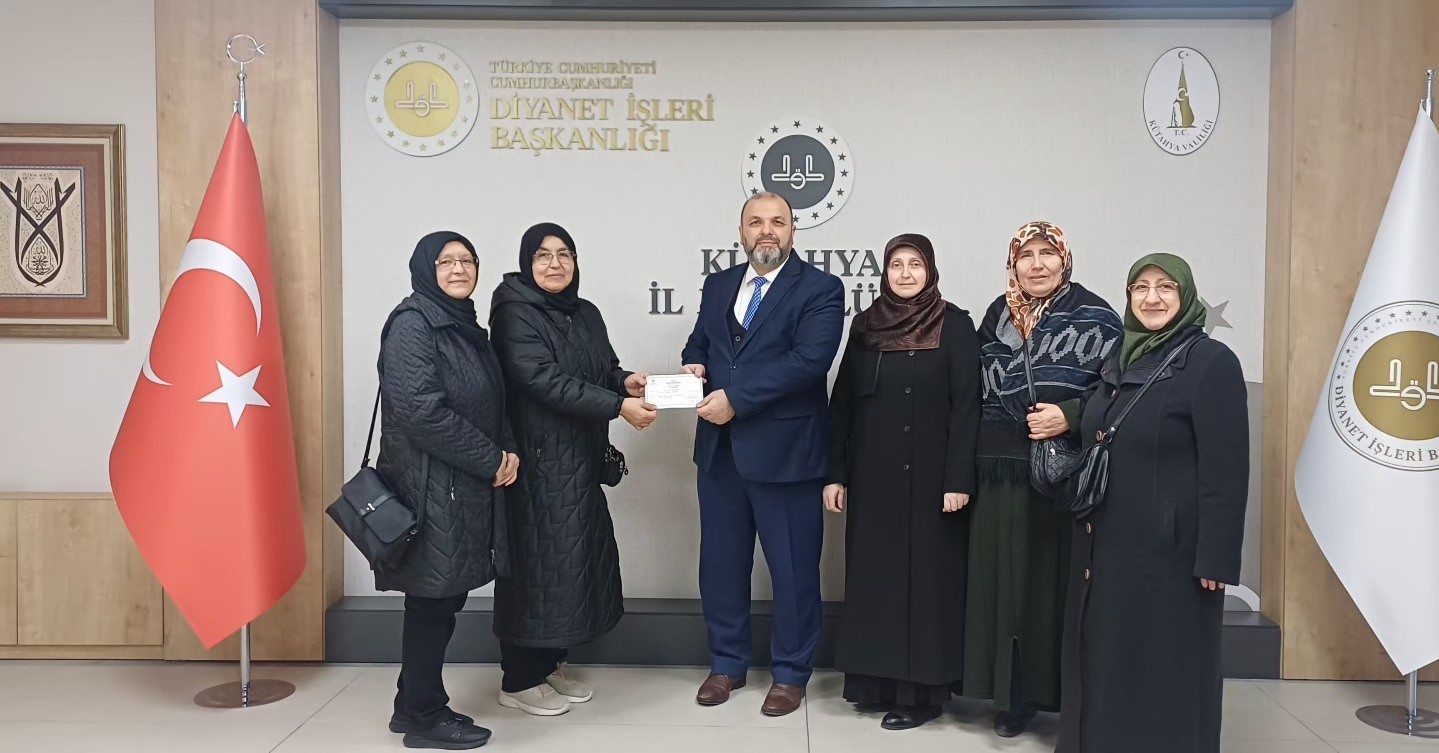 Kütahyada Kuran Kursu kursiyerlerinden Gazzeye destek