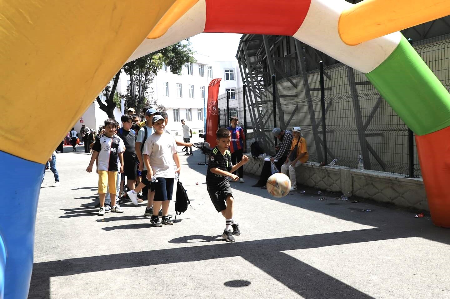 Kütahyada Kuran Kursu öğrencilerine yönelik Spor Her Yerde etkinliği